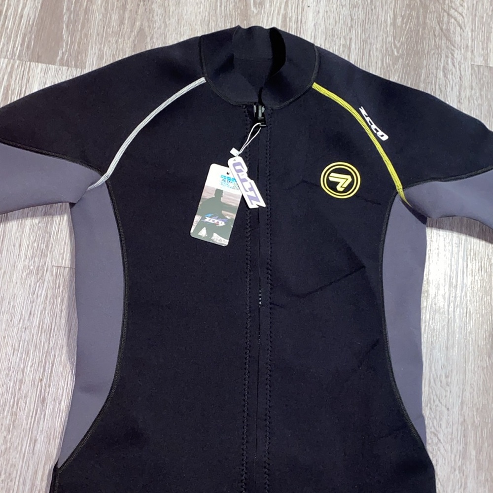 ZCCO Black and Gray Wetsuit Jacket - Picture 2 of 9